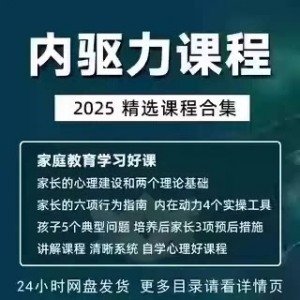 内驱力培训课程培养孩子自觉性提升内在亲子教育学习电子版资料-鑫杰虚拟电商货源网-虚拟货源产品网站