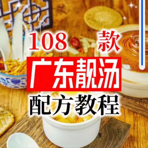 【拍下即送】108种广东靓汤视频教程100+广府靓汤商用技术实体店-鑫杰虚拟电商货源网-虚拟货源产品网站