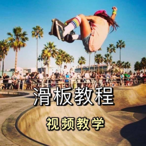 长板滑板双翘滑板教学视频教程初学者新手零基础入门自学花样刷街-鑫杰虚拟电商货源网-虚拟货源产品网站